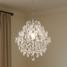 Georgia Metal & Crystal Chandelier